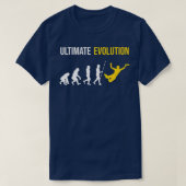 Ultimate Evolution Frisbee T-Shirt (Design vorne)