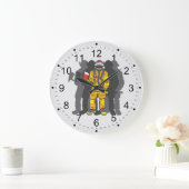 Ultimate Firefighter Große Wanduhr (Zuhause)