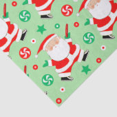 Ultimate FrisbeChristmas Weihnachts Geschenkpapier Seidenpapier (Detail)