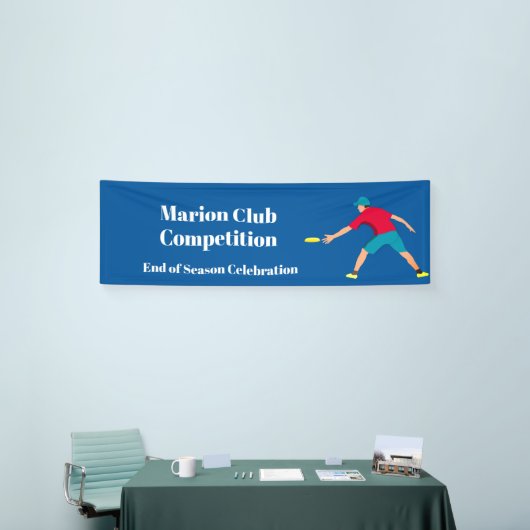 Ultimate Frisbee Banner (Messeveranstaltung)