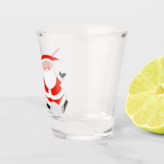 Ultimate Frisbee Christmas Schnapsglas (Rechts)