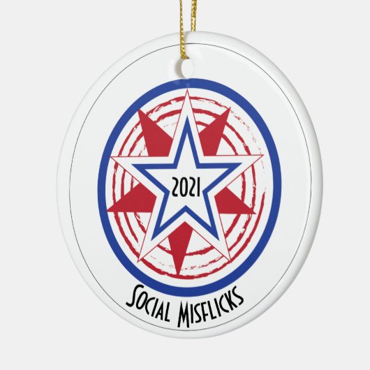 Ultimate Frisbee Christmas Tree Ornament Custom (Links)