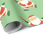 Ultimate Frisbee Christmas Wrapping Paper Geschenkpapier (Rolleneckpunkt)