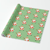 Ultimate Frisbee Christmas Wrapping Paper Geschenkpapier (Ungerollt)