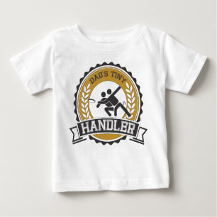Ultimate Frisbee - Daddys kleiner Handler Baby T-shirt