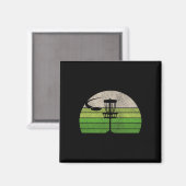 Ultimate-Frisbee-Disc-Golf-T-Shirts für Männer Co. Magnet (Vorderseite/Rückseite)