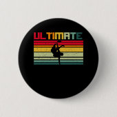 Ultimate Frisbee Disk Golf Freestyle Button (Vorderseite)