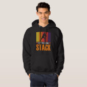 Ultimate Frisbee Disk Golf Stack Hoodie (Vorne ganz)