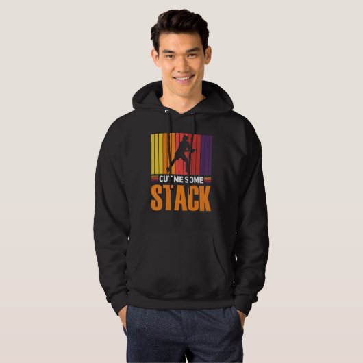 Ultimate Frisbee Disk Golf Stack Hoodie (Vorne ganz)