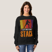 Ultimate Frisbee Disk Golf Stack Sweatshirt (Vorne ganz)