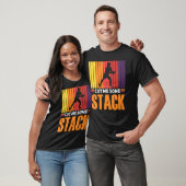 Ultimate Frisbee Disk Golf Stack T-Shirt (Unisex)