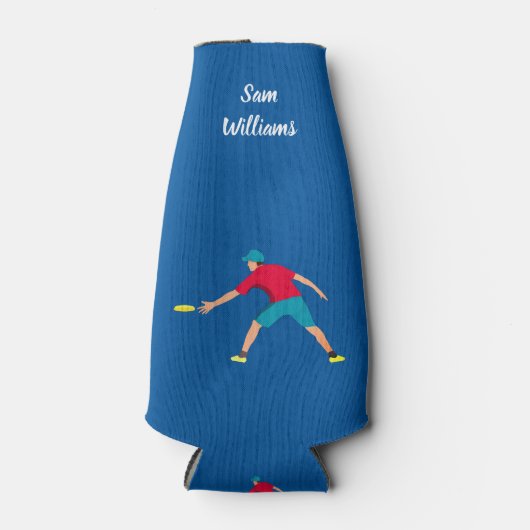 Ultimate Frisbee Flaschenkühler (Vorderseite)