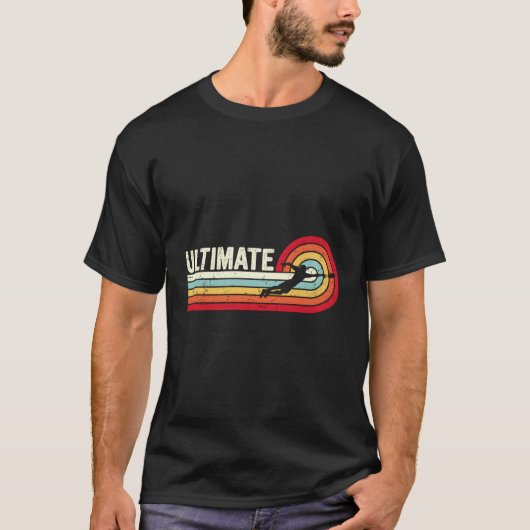 Ultimate Frisbee Flying Disk Frisbee Spieler T-Shirt (Vorderseite)