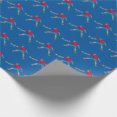 Ultimate Frisbee Geschenkpapier (Ecke)