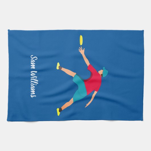 Ultimate Frisbee Geschirrtuch (Horizontal)