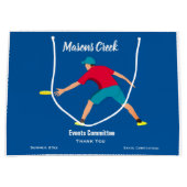 Ultimate Frisbee Große Geschenktüte (Vorderseite)