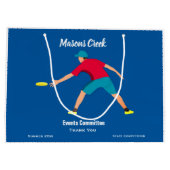 Ultimate Frisbee Große Geschenktüte (Rückseite)