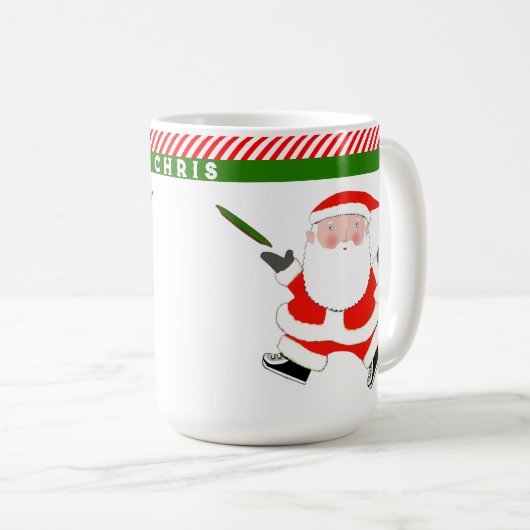 Ultimate Frisbee Holiday Geschenk Kaffeetasse (VorderseiteRechts)