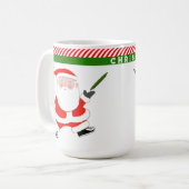 Ultimate Frisbee Holiday Geschenk Kaffeetasse (Vorderseite Links)