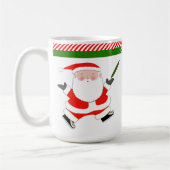 Ultimate Frisbee Holiday Geschenk Kaffeetasse (Links)