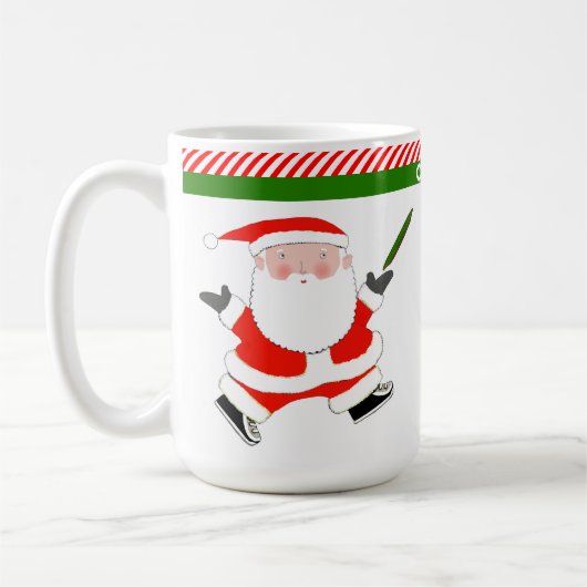 Ultimate Frisbee Holiday Geschenk Kaffeetasse (Links)