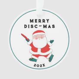 Ultimate Frisbee Holiday Geschenk Ornament