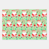 Ultimate Frisbee Holiday Geschenkpapier Set (Vorderseite)