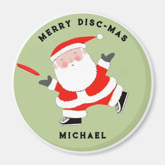 Ultimate Frisbee Kleine Geschenk Gift Magnet (Vorne)