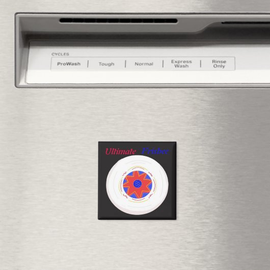 Ultimate Frisbee Magnet (In Situ (Geschirrspüler))