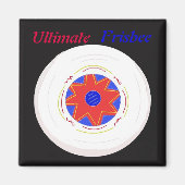 Ultimate Frisbee Magnet (Vorne)