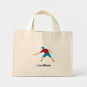Ultimate Frisbee Mini Stoffbeutel (Vorne)