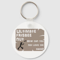 Ultimate Frisbee Nut Schlüsselanhänger
