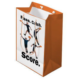 Ultimate-Frisbee-Pass-Catch-Score-Frisbee-Party Mittlere Geschenktüte