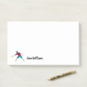 Ultimate Frisbee Post-it Klebezettel (Auf Schreibtisch)