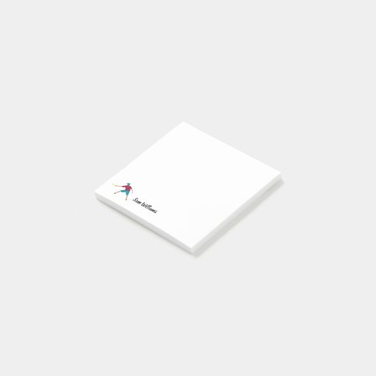 Ultimate Frisbee Post-it Klebezettel (angewinkelt)