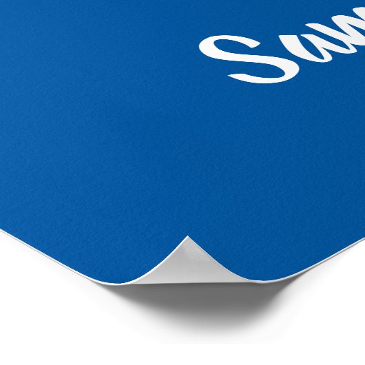 Ultimate Frisbee Poster (Ecke)