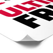 Ultimate Frisbee Poster (Ecke)