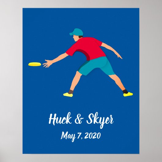 Ultimate Frisbee Poster (Vorne)