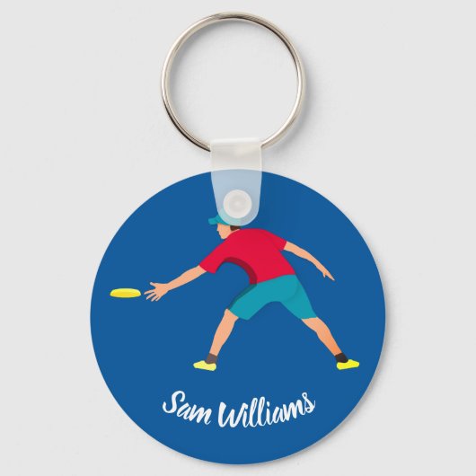 Ultimate Frisbee Schlüsselanhänger (Vorderseite)