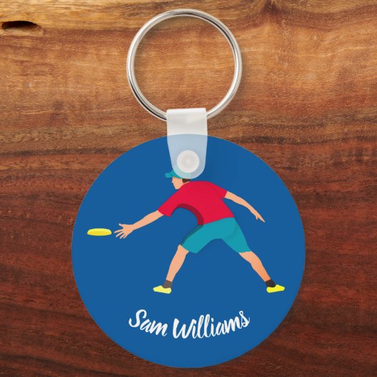 Ultimate Frisbee Schlüsselanhänger (Vorderseite)