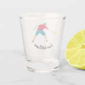 Ultimate Frisbee Schnapsglas (Rückseite)