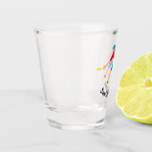 Ultimate Frisbee Schnapsglas (Links)