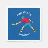 Ultimate Frisbee Serviette (Vorderseite)