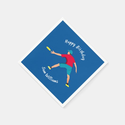 Ultimate Frisbee Serviette (Ecke)