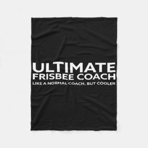 Ultimate-Frisbee-Spieler-Trainer-Disc-Golf Männer Fleecedecke