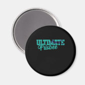 Ultimate Frisbee Strandsport Wurf Magnet (Vorderseite/Rückseite)