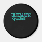 Ultimate Frisbee Strandsport Wurf Magnet (Vorne)