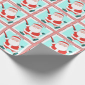 Ultimate Frisbee Weihnachtsgeschenkpapier Geschenkpapier (Ecke)