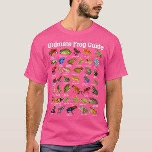 Ultimate Frog Guide Amphibien Species Fakten Herpe T-Shirt