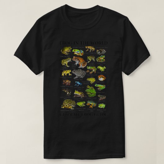 Ultimate Frog Guide Funny Frog Lover Frog Eigentüm T-Shirt (Design vorne)